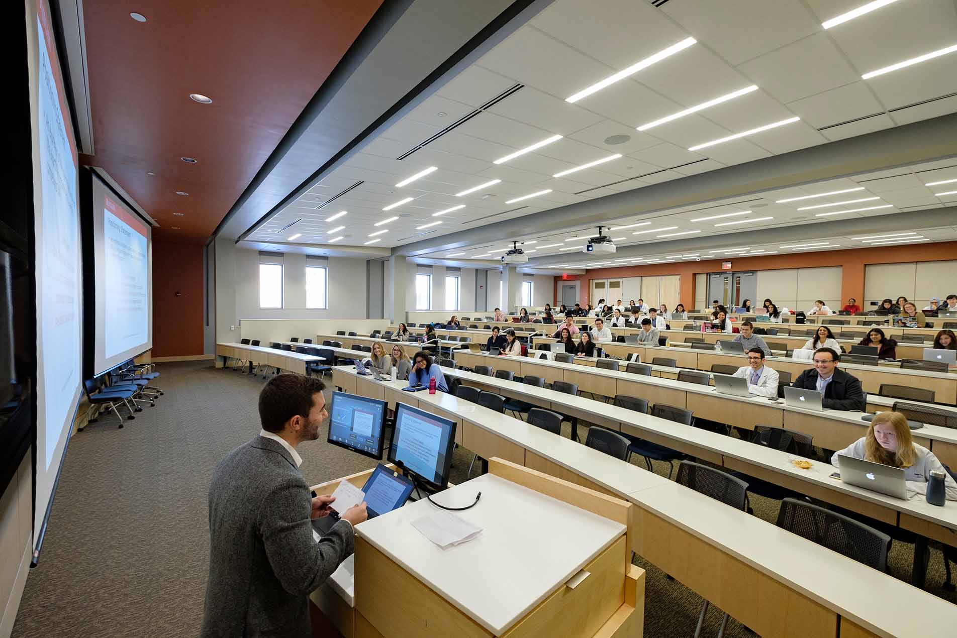 photo of lecture hall